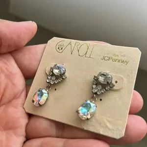 jcpenney Jewelry Newab Crystal Earrings Poshmark
